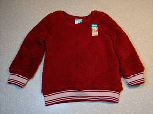 lot 454 image: New Garanimals Red Sweatshirt Girls Size 4T P