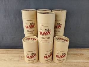 lot 82K image: 10 Brand New Packages of RAW Six Shooter Cone Fillers L