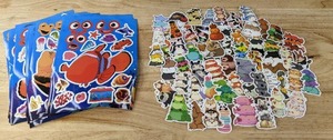 lot 662 image: 18 New Finding Nemo Sticker Sheets and 60 New Cute Animal Stickers N