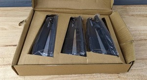 lot 664 image: 3 Brand New Black Staplers L