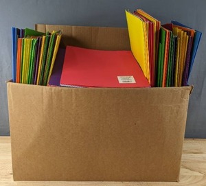 lot 668 image: New Large Quantity of Wexford 2-Pocket Paper Folders W