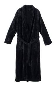 lot 841 image: Brand New Mud Kingdom Womens Fleece Robe (XL) - Black B