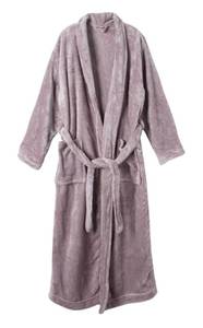 lot 842 image: Brand New Mud Kingdom Womens Fleece Robe (Small) - Taupe B