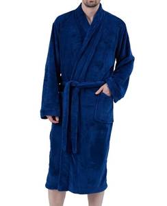 lot 135K image: Brand New Mud Kingdom Mens Fleece Robe (LXL) - Navy B
