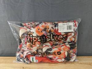 lot 33H image: Brand New Tipsy Elves Meowy Christmas Blazer Jacket and Tie - Size Mens 46 B