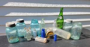 lot 58 image: Old Glass Bottle Collection