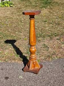 lot 43 image: Primitive Antique Pedestal