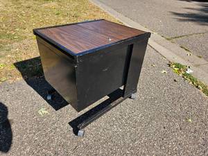 lot 65 image: Industrial Office Chest Cabinet