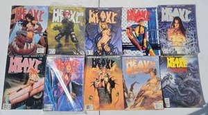 lot 14 image: Heavy Metal Science Fiction Magazine Collection - 1999-2005 - (10)