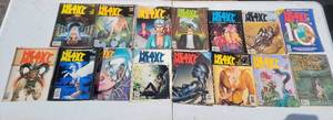 lot 13 image: Heavy Metal Science Fiction Magazine Collection - 1980-87 - (15)