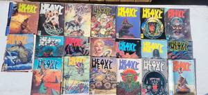 lot 12 image: Heavy Metal Science Fiction Magazine Collection - 1977-79 - (20)