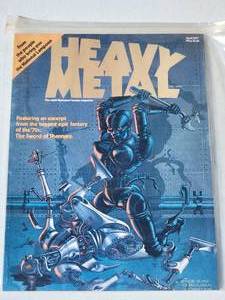 lot 11 image: RARE - Heavy Metal Science Fiction Magazine - First Issue