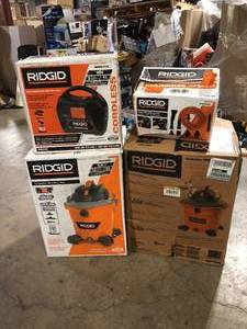 Lot of Assorted WetDry Shop Vacs and Hardware  Various and Conditions   Customer Returns See Pictures