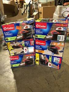 Lot of O-Cedar EasyWring Microfiber Spin Mop with Bucket System Customer Returns See Pictures