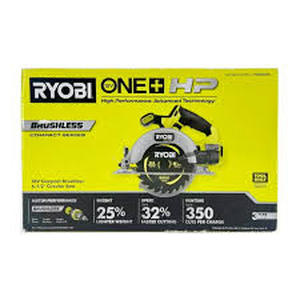 RYOBI ONE HP 18V Brushless Cordless Compact 6-12 in. Circular Saw (Tool Only)  Customer Returns See Pictures