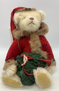 lot 44 image: Vintage Musical GORHAM Teddy Bear by Beverly Port LE