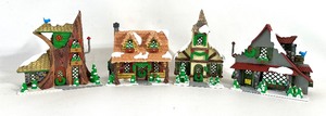 lot 90 image: DEPARTMENT 56 - Hide-A-Way Hollow - QTY 4