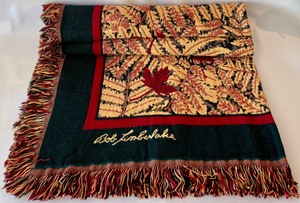 lot 114 image: NEW - ROOM & BOARD BOB TIMBERLAKE Home Collection by CROWN CRAFTS Autumn Leaves Throw Blanket