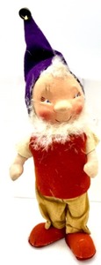 lot 130 image: Vintage ANGELA Cloth Elf Figurine