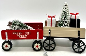 lot 147 image: TARGET Christmas Trailer Wagons - QTY 2