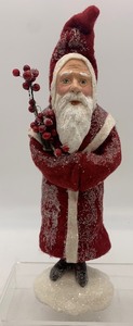 lot 304 image: Amazing Vintage ANNIE WAHL Santa Candy Container