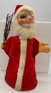 lot 191 image: Vintage KERSA Felt Santa Puppet