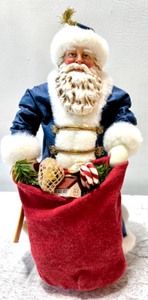 lot 243 image: KSA COLLECTABLES Fabriche Pere Noel KURT ADLER Figurine with Box