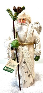 lot 391 image: MIDWEST OF CANNON FALLS by PAM SCHIFFERL Winter White Figure