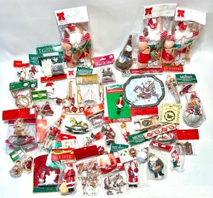 lot 407 image: Resellers Mix and Match Many Holiday Christmas Ornament - QTY 30