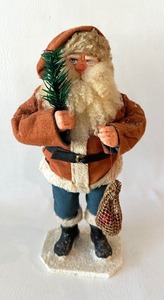 lot 214 image: GERMAN Santa CANDY CONTAINER