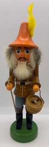 lot 348 image: Vintage Original ERZGEBIRGE Hiker, Picker, Hunter Nutcracker