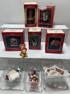 lot 459 image: Vintage ENESCO Boxed Ornaments including Blondies Dagwood