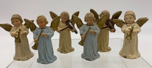 lot 359 image: Vintage ANGEL Figurines - Germany - QTY 6