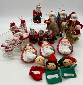 lot 439 image: NEW Assorted Ornaments including Czech and More - QTY 18