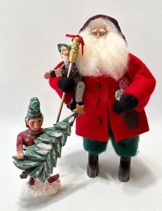 lot 488 image: HOUSE OF HATTEN Santa and Elf