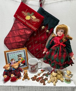 lot 502 image: Christmas Assortment including DEPARTMENT 56, SILVESTRI and BRINNS