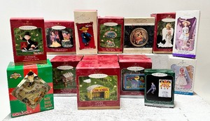 lot 508 image: HALLMARK Keepsake Ornament Bundle NIB including BARBIE, SNOW WHITE and MADELINE