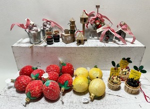 lot 557 image: New Assortment of Ornaments including Strawberries and More