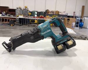 lot 66 image: Makita Battery Operated Reciprocating Saw