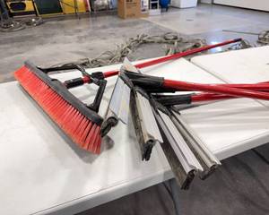 lot 106 image: Libman Floor Squeegees & Broom
