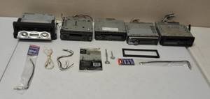 JVC  Sony  Pioneer  Kenwood  Vintage Car Stereos, Removal Keys & Cables
