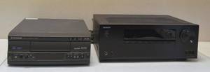 Pioneer CD CDV LD Player CLD - V2800 - Laser Disc -RS-232C & Onkyo AV Receiver TX-SR353