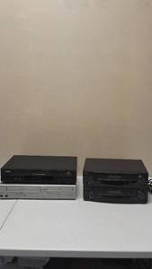 Vintage DVD VHS Combo players & VHS players