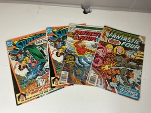 lot 23 image: Lot of 4 Comic Books Used Good Condition