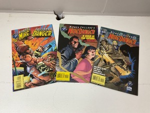lot 89 image: Lot of 3 Tekno Comix Mike Danger Comic Book.