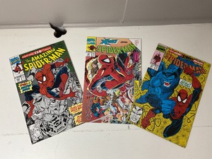 lot 104 image: Lot of 3 Spider-Man Comic Book