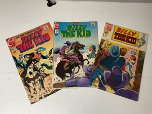 lot 107 image: Lot of 3 Billy The Kid Comic Books