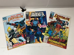 lot 110 image: Lot of 3 Marvel Comic Books