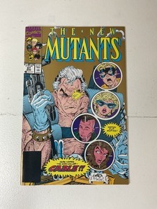 lot 118 image: The New Mutants Comic Book
