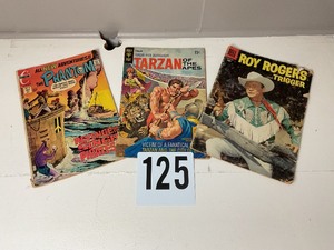 lot 125 image: Lot of 3 Comic Books